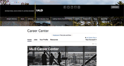 Desktop Screenshot of careercenter.iald.org