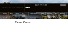 Tablet Screenshot of careercenter.iald.org